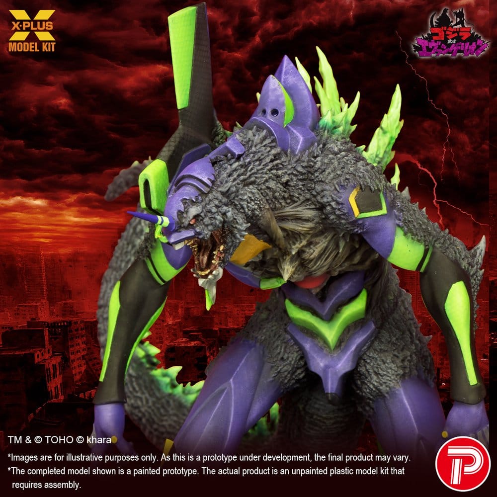 Godzilla vs. Evangelion Plastic Model Kit Evangelion Test Type-01 “G” Awakened Form 20 cm - Preorder - ETA: 25.02.2027