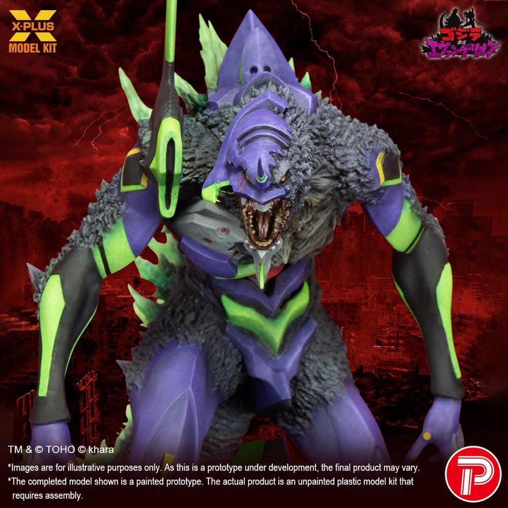 Godzilla vs. Evangelion Plastic Model Kit Evangelion Test Type-01 “G” Awakened Form 20 cm - Preorder - ETA: 25.02.2027
