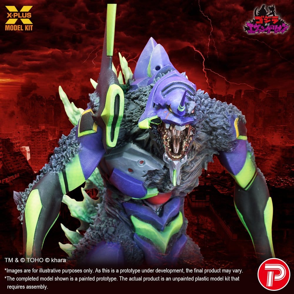 Godzilla vs. Evangelion Plastic Model Kit Evangelion Test Type-01 “G” Awakened Form 20 cm - Preorder - ETA: 25.02.2027