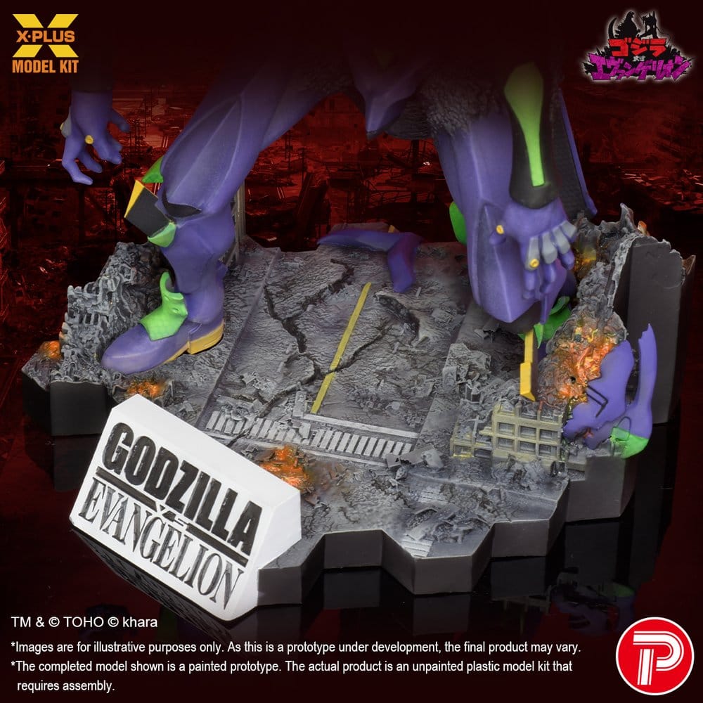 Godzilla vs. Evangelion Plastic Model Kit Evangelion Test Type-01 “G” Awakened Form 20 cm - Preorder - ETA: 25.02.2027