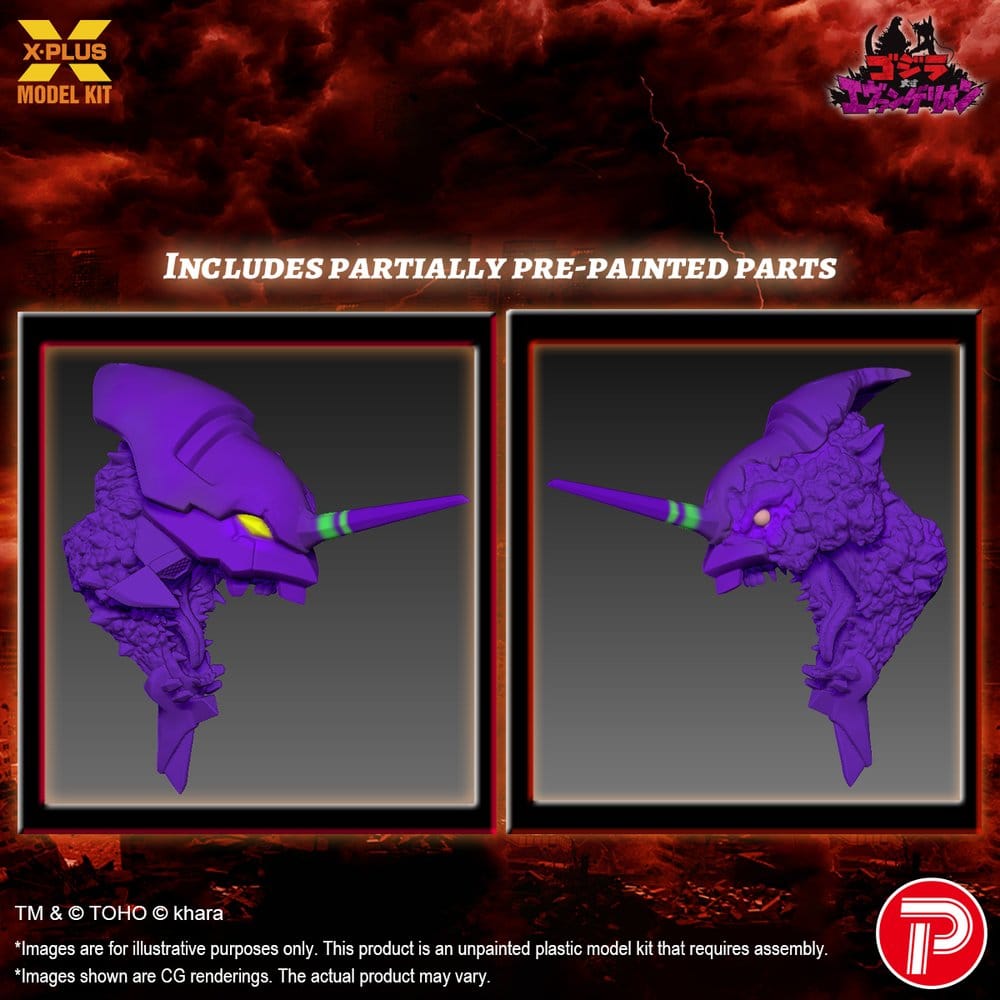 Godzilla vs. Evangelion Plastic Model Kit Evangelion Test Type-01 “G” Awakened Form 20 cm - Preorder - ETA: 25.02.2027