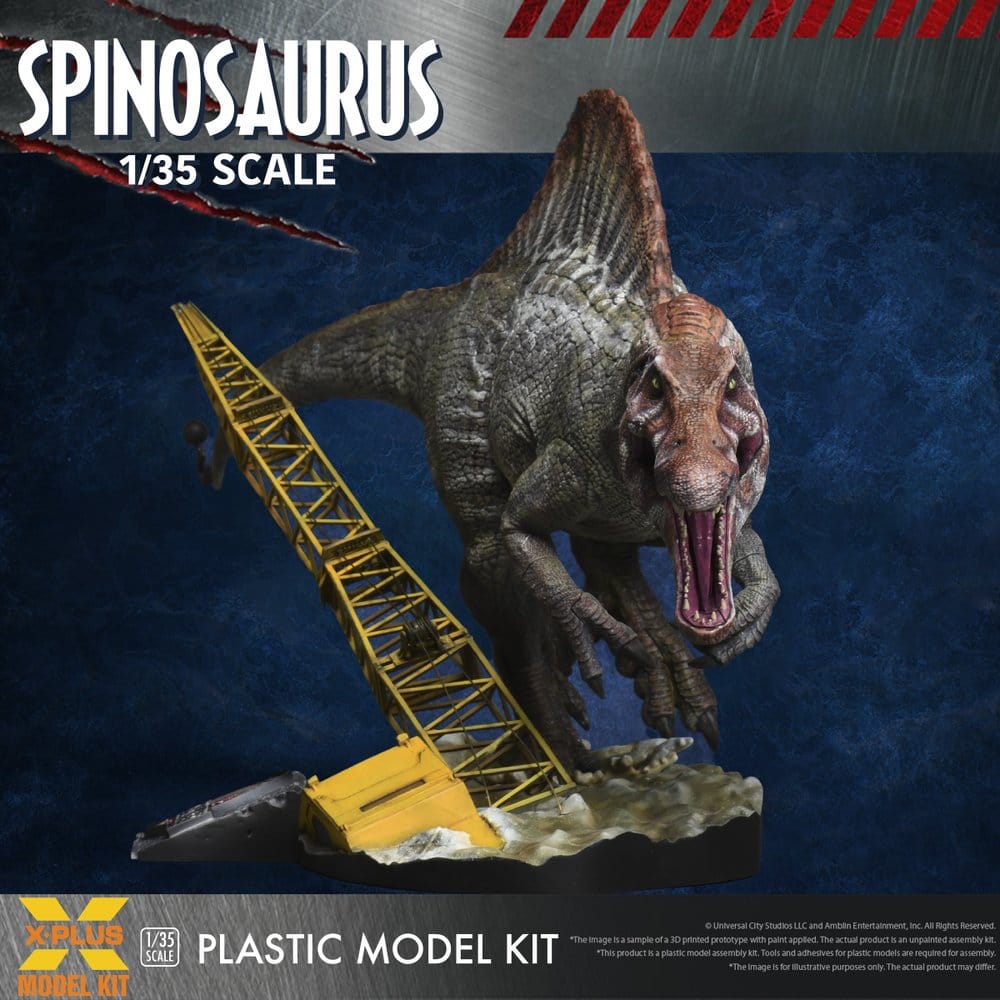 Jurassic Park III Plastic Model Kit 1/35 Spinosaurus 19 cm (Reproduction) - Preorder - ETA: 25.02.2027