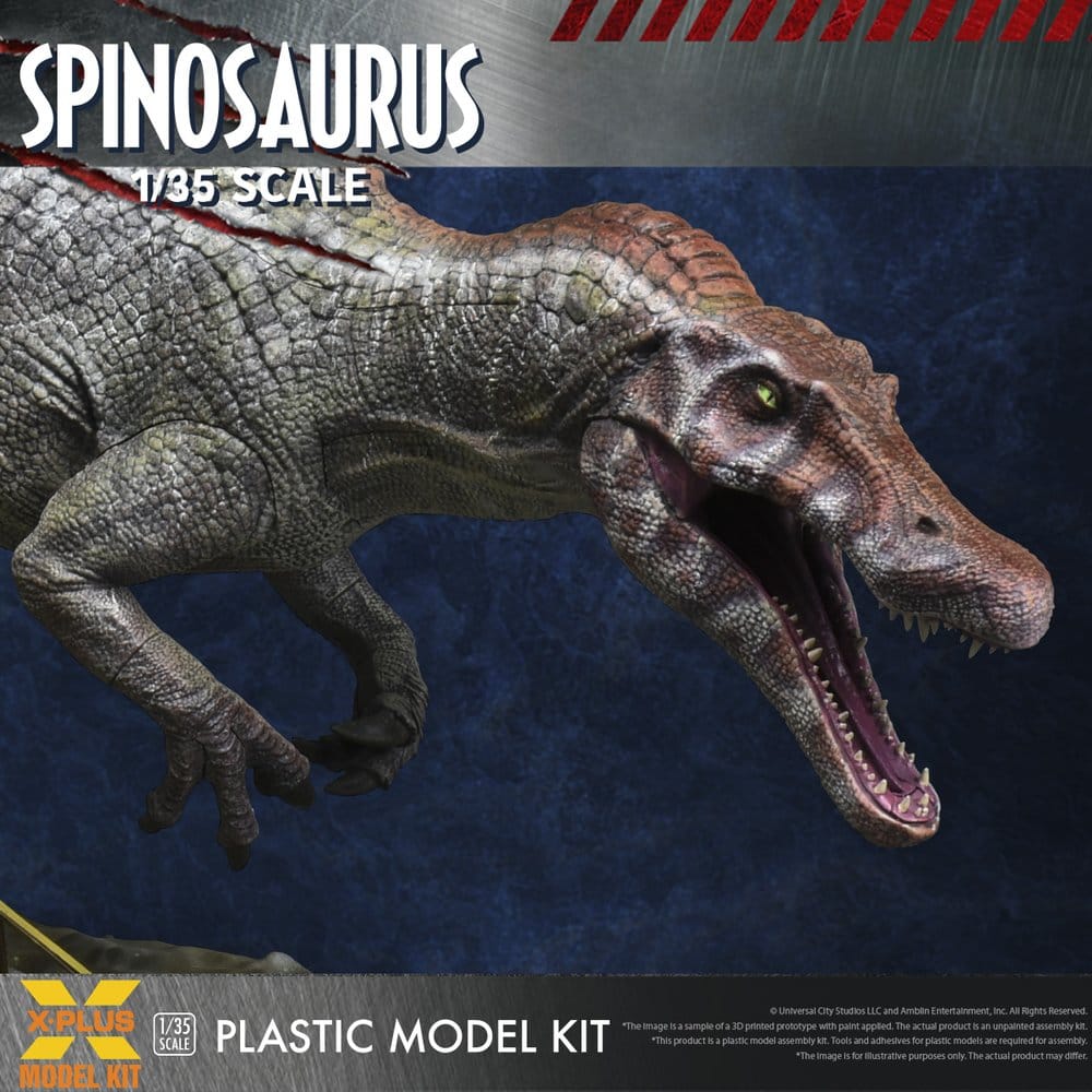 Jurassic Park III Plastic Model Kit 1/35 Spinosaurus 19 cm (Reproduction) - Preorder - ETA: 25.02.2027