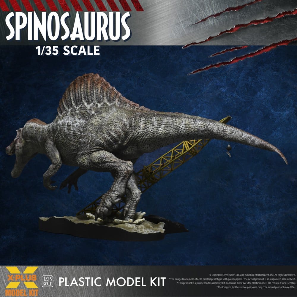 Jurassic Park III Plastic Model Kit 1/35 Spinosaurus 19 cm (Reproduction) - Preorder - ETA: 25.02.2027