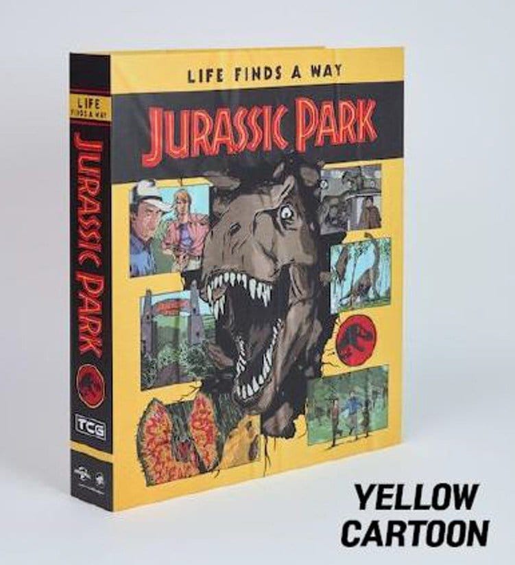 Jurassic Park TCG Kartenordner Yellow Cartoon 31 cm - Preorder - ETA: 25.02.2027