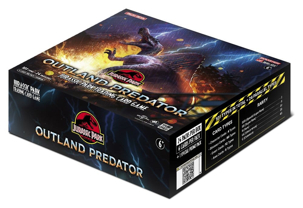 Jurassic Park TCG Outland Predator Booster Packs Display (24) *Englische Version* - Preorder - ETA: 25.02.2027