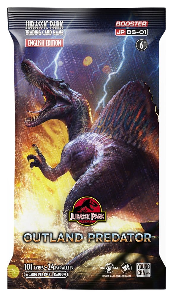 Jurassic Park TCG Outland Predator Booster Packs Display (24) *Englische Version* - Preorder - ETA: 25.02.2027