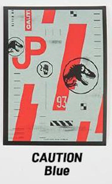 Jurassic Park TCG Kartenhüllen Caution Blue 9 cm - Preorder - ETA: 25.02.2027