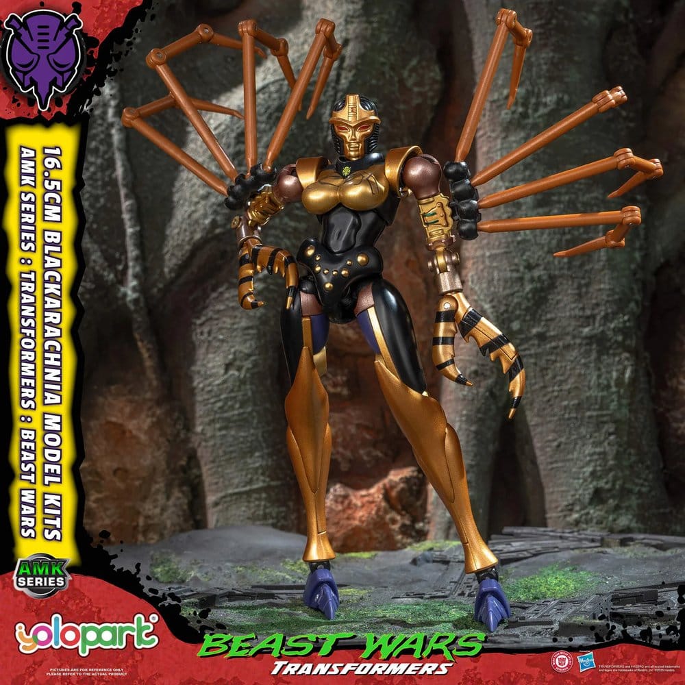 Transformers AMK Series Plastic Model Kit Beast Wars Blackarachnia 18 cm - Preorder - ETA: 25.08.2026