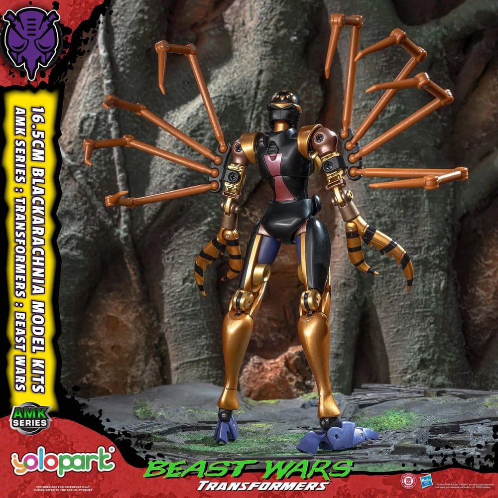 Transformers AMK Series Plastic Model Kit Beast Wars Blackarachnia 18 cm - Preorder - ETA: 25.08.2026