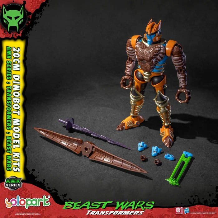 Transformers: Beast Wars AMK Series Plastic Model Kit Dinobot 20 cm - Preorder - ETA: 09.08.2026