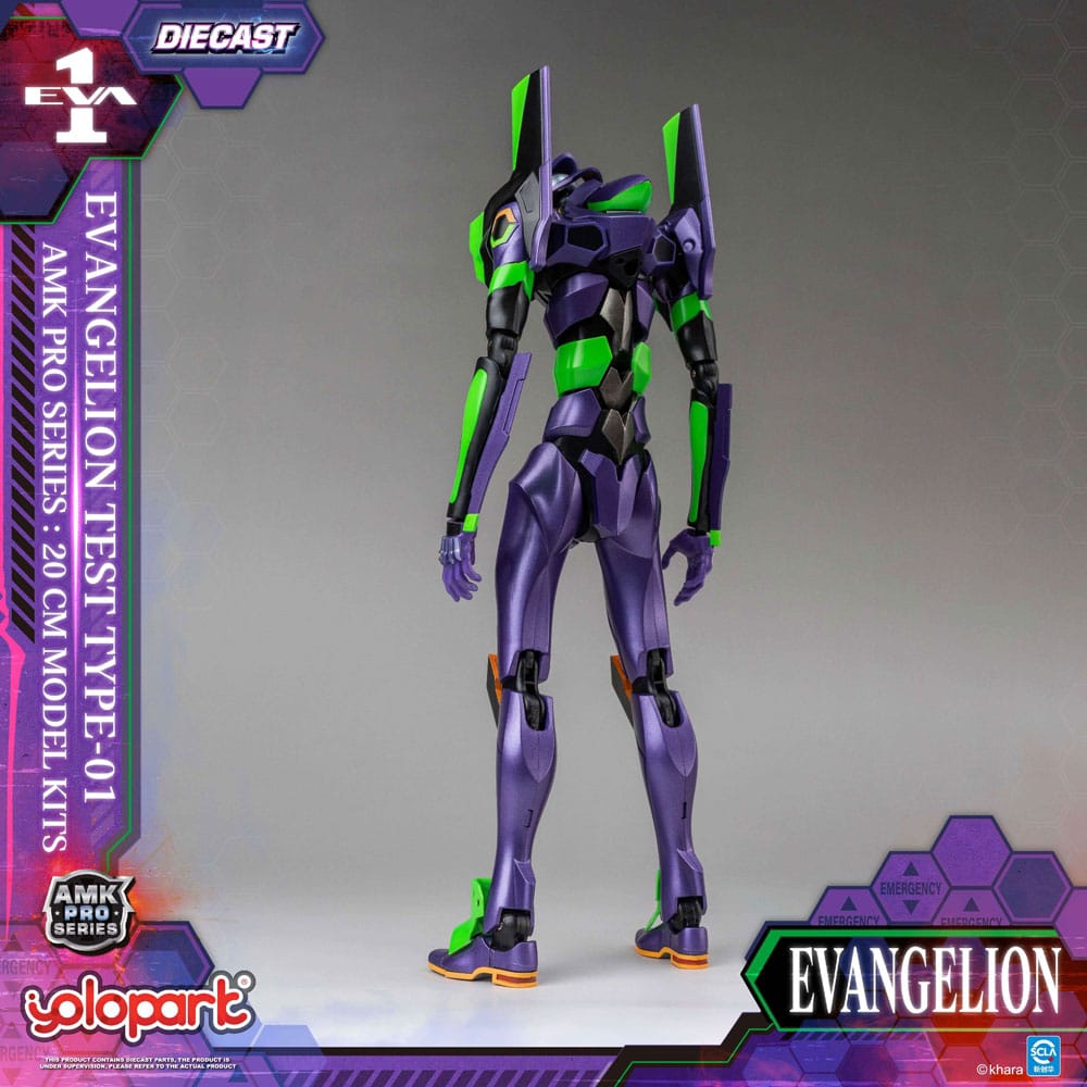 Neon Genesis Evangelion AMK Pro Series Model Kit Eva-01 Test Type 20 cm      - Preorder - ETA: 25.02.2026