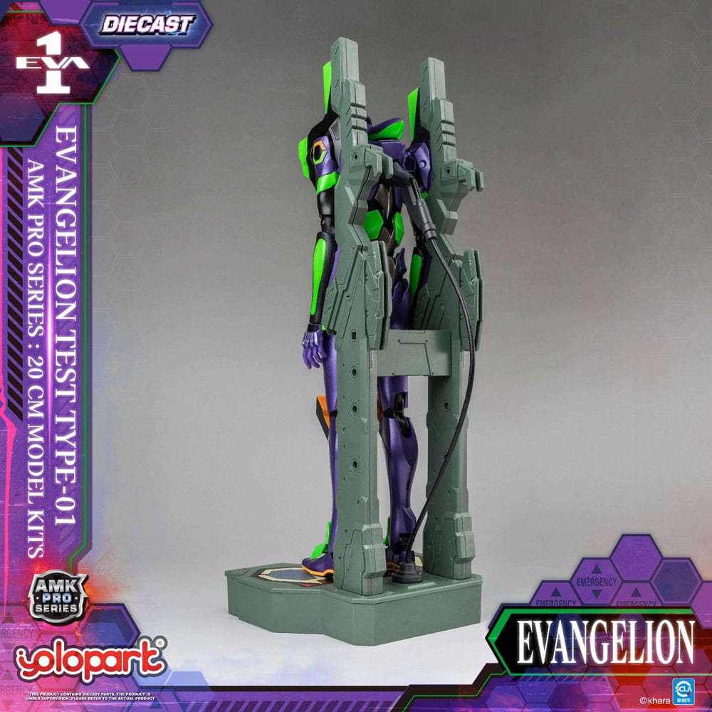 Neon Genesis Evangelion AMK Pro Series Model Kit Eva-01 Test Type 20 cm      - Preorder - ETA: 25.02.2026