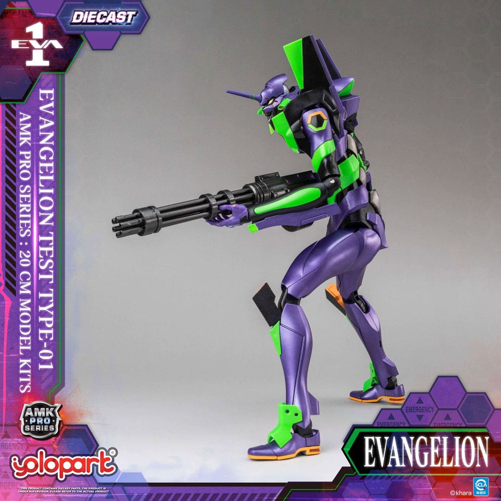 Neon Genesis Evangelion AMK Pro Series Model Kit Eva-01 Test Type 20 cm      - Preorder - ETA: 25.02.2026