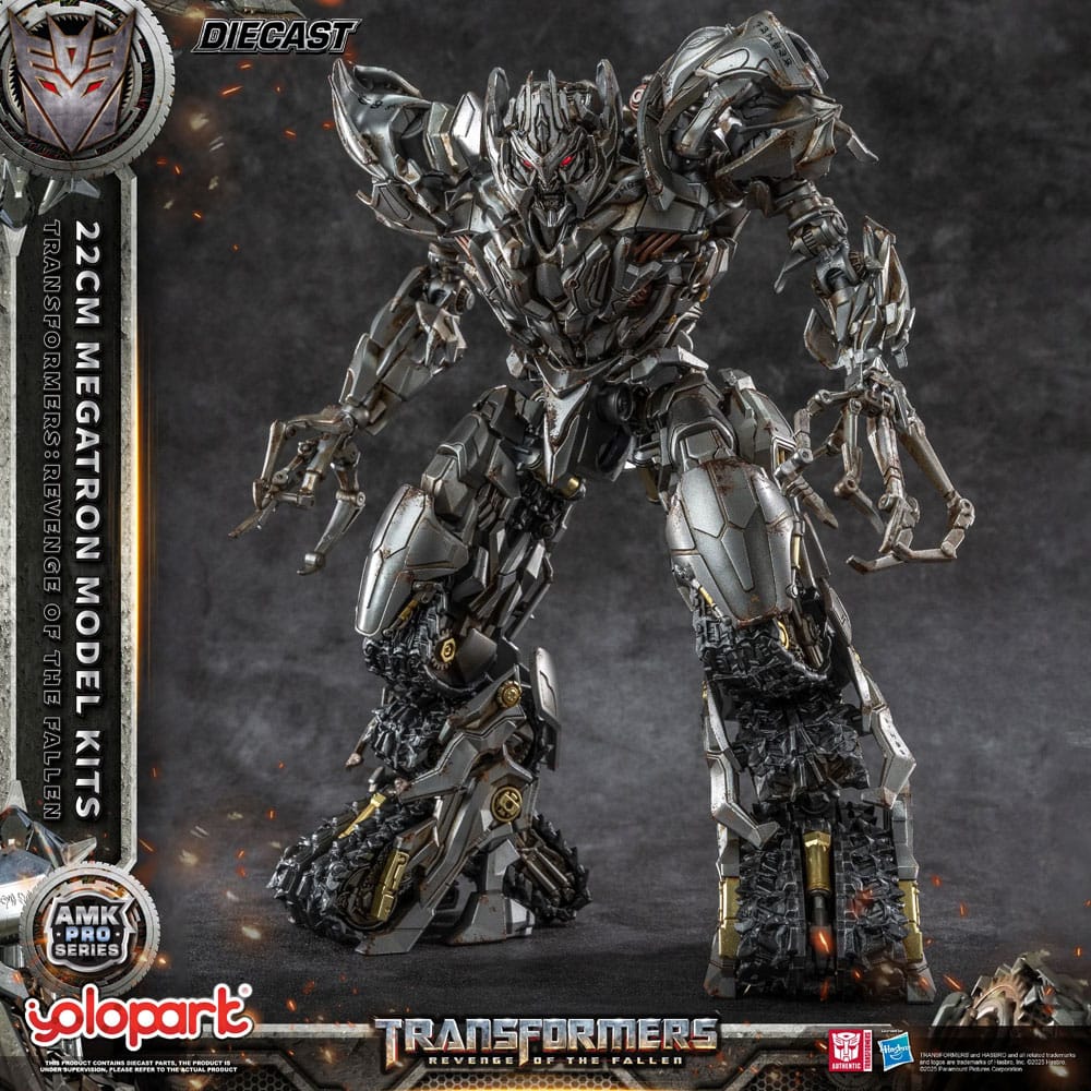 Transformers: Revenge of the Fallen AMK Pro Series Plastic Model Kit Megatron (Oversea Version) 22 cm     - Preorder - ETA: 20.12.2025