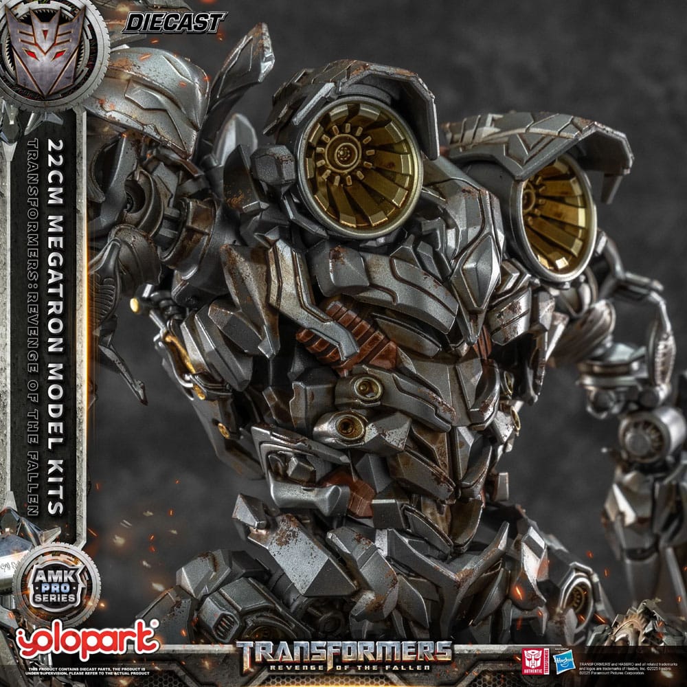 Transformers: Revenge of the Fallen AMK Pro Series Plastic Model Kit Megatron (Oversea Version) 22 cm     - Preorder - ETA: 20.12.2025