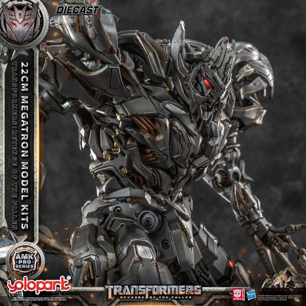 Transformers: Revenge of the Fallen AMK Pro Series Plastic Model Kit Megatron (Oversea Version) 22 cm     - Preorder - ETA: 20.12.2025