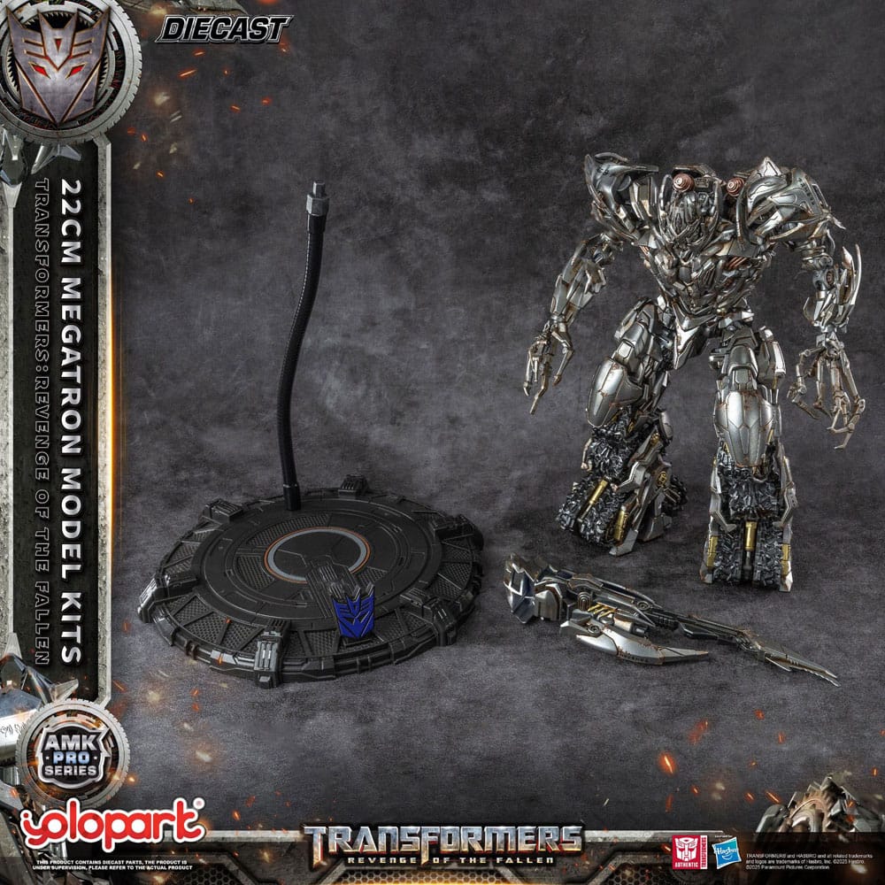 Transformers: Revenge of the Fallen AMK Pro Series Plastic Model Kit Megatron (Oversea Version) 22 cm     - Preorder - ETA: 20.12.2025