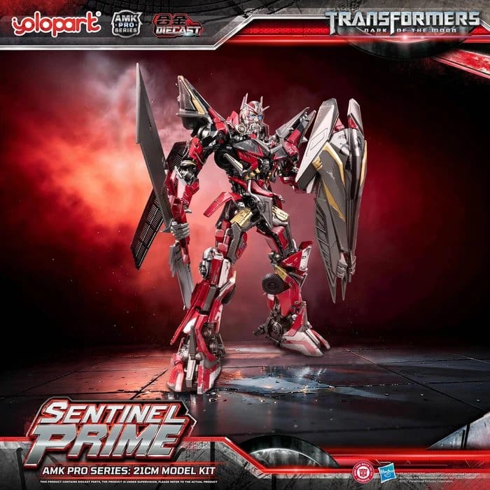 Transformers: Dark of the Moon AMK PRO Series Plastic Model Kit Sentinel Prime 21 cm - Preorder - ETA: 25.01.2027