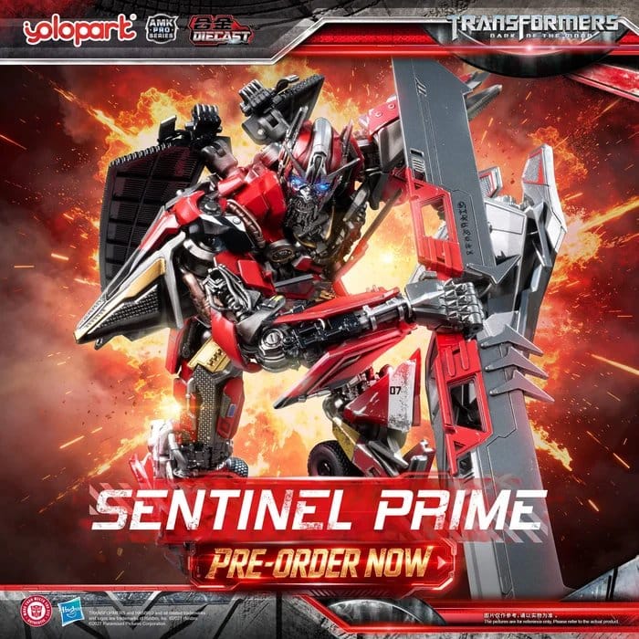 Transformers: Dark of the Moon AMK PRO Series Plastic Model Kit Sentinel Prime 21 cm - Preorder - ETA: 25.01.2027
