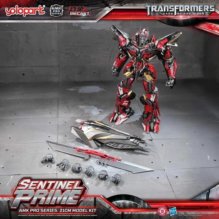 Transformers: Dark of the Moon AMK PRO Series Plastic Model Kit Sentinel Prime 21 cm - Preorder - ETA: 25.01.2027