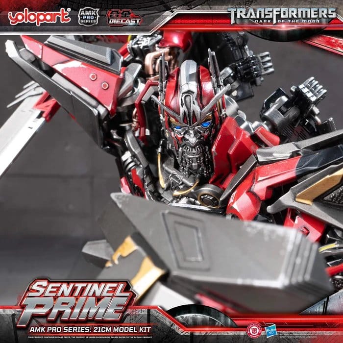 Transformers: Dark of the Moon AMK PRO Series Plastic Model Kit Sentinel Prime 21 cm - Preorder - ETA: 25.01.2027