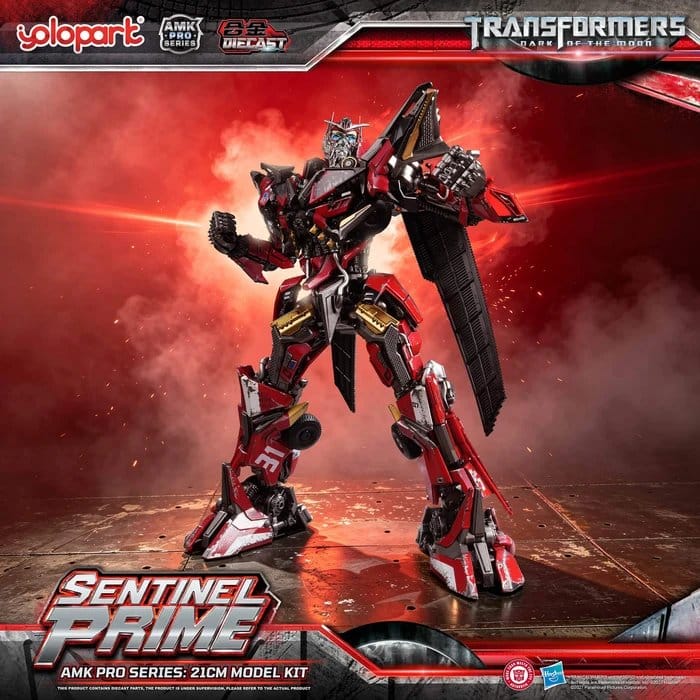 Transformers: Dark of the Moon AMK PRO Series Plastic Model Kit Sentinel Prime 21 cm - Preorder - ETA: 25.01.2027