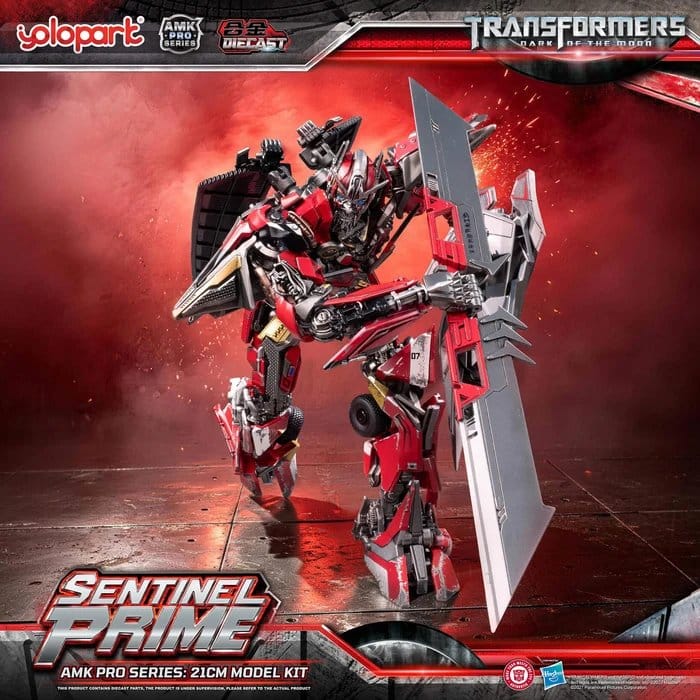 Transformers: Dark of the Moon AMK PRO Series Plastic Model Kit Sentinel Prime 21 cm - Preorder - ETA: 25.01.2027