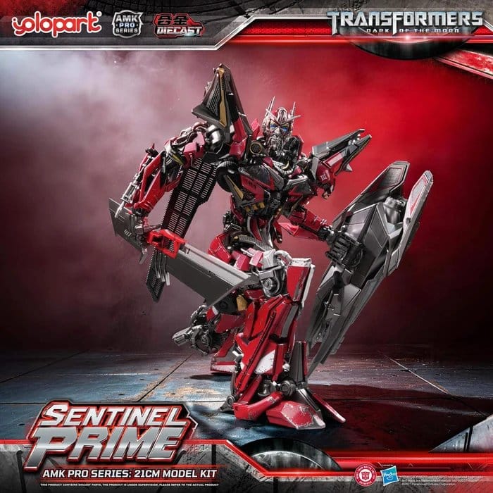 Transformers: Dark of the Moon AMK PRO Series Plastic Model Kit Sentinel Prime 21 cm - Preorder - ETA: 25.01.2027