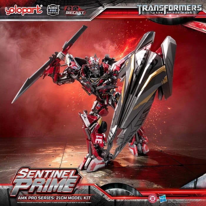 Transformers: Dark of the Moon AMK PRO Series Plastic Model Kit Sentinel Prime 21 cm - Preorder - ETA: 25.01.2027