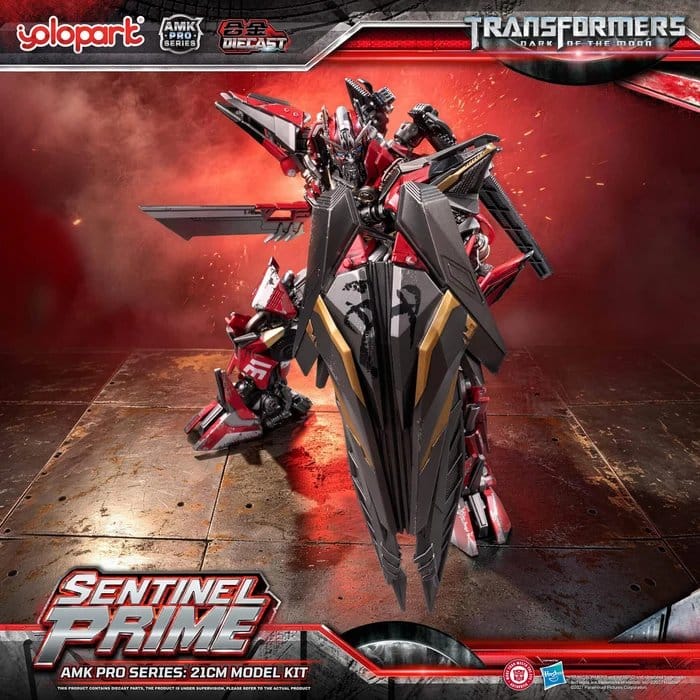 Transformers: Dark of the Moon AMK PRO Series Plastic Model Kit Sentinel Prime 21 cm - Preorder - ETA: 25.01.2027