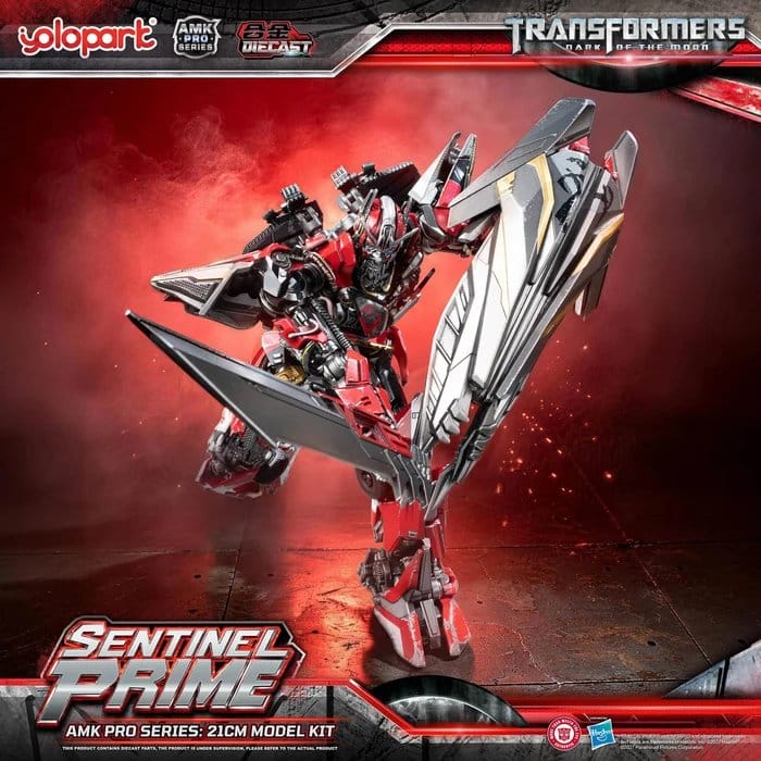 Transformers: Dark of the Moon AMK PRO Series Plastic Model Kit Sentinel Prime 21 cm - Preorder - ETA: 25.01.2027