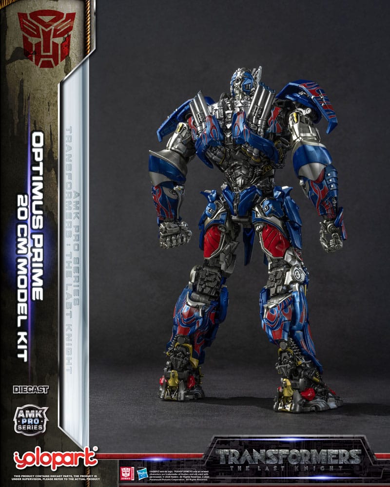Transformers: The Last Knight AMK Pro Series Plastic Model Kit Optimus Prime (Oversea Version) 20 cm  - Preorder - ETA: 06.11.2025