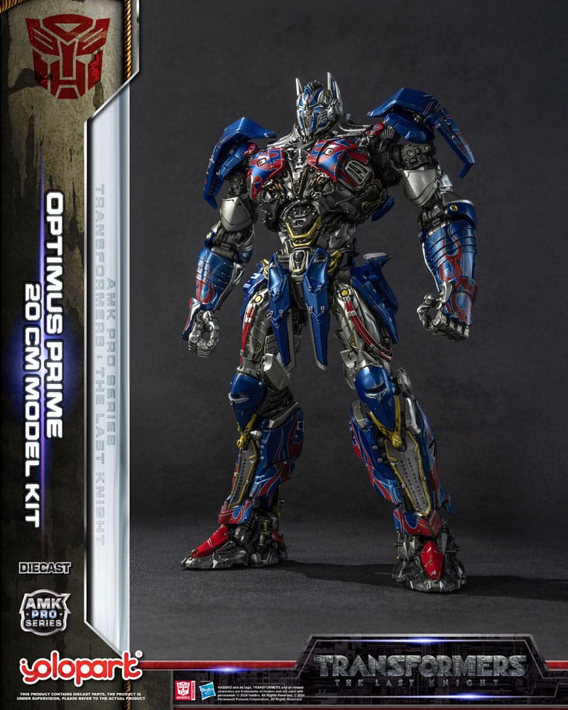 Transformers: The Last Knight AMK Pro Series Plastic Model Kit Optimus Prime (Oversea Version) 20 cm  - Preorder - ETA: 06.11.2025