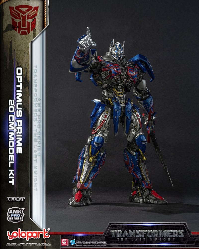 Transformers: The Last Knight AMK Pro Series Plastic Model Kit Optimus Prime (Oversea Version) 20 cm  - Preorder - ETA: 06.11.2025