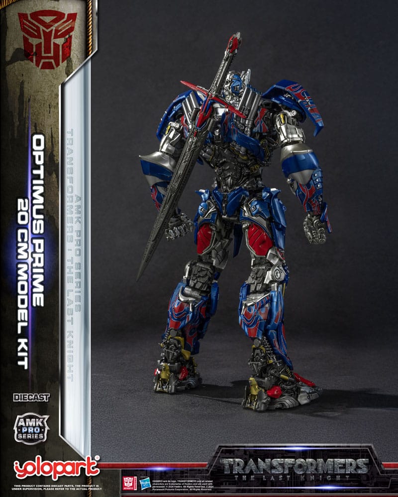 Transformers: The Last Knight AMK Pro Series Plastic Model Kit Optimus Prime (Oversea Version) 20 cm  - Preorder - ETA: 06.11.2025
