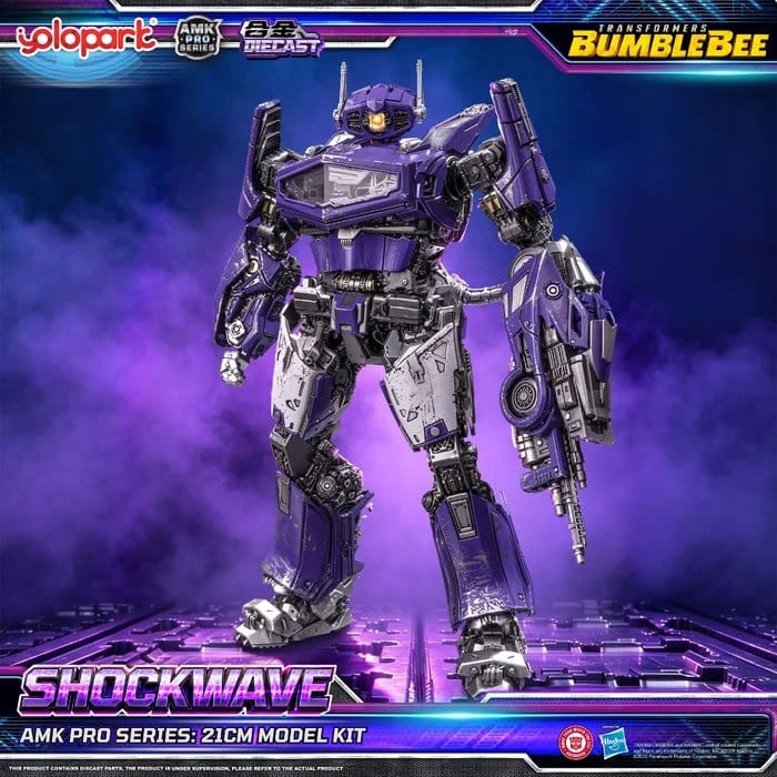 Transformers: Bumblebee the Movie AMK PRO Series Plastic Model Kit Shockwave 21 cm - Preorder - ETA: 25.01.2027