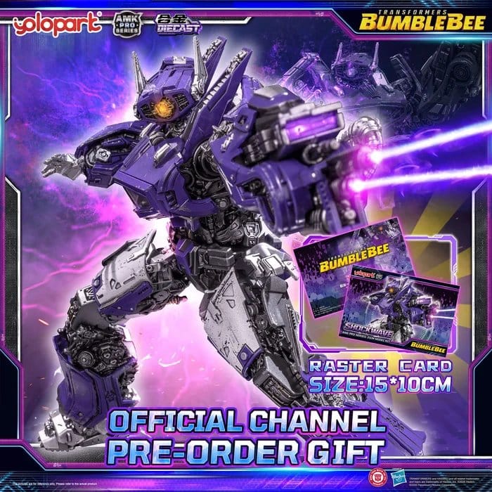 Transformers: Bumblebee the Movie AMK PRO Series Plastic Model Kit Shockwave 21 cm - Preorder - ETA: 25.01.2027