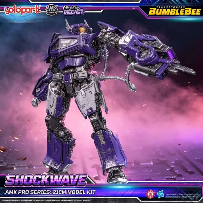 Transformers: Bumblebee the Movie AMK PRO Series Plastic Model Kit Shockwave 21 cm - Preorder - ETA: 25.01.2027