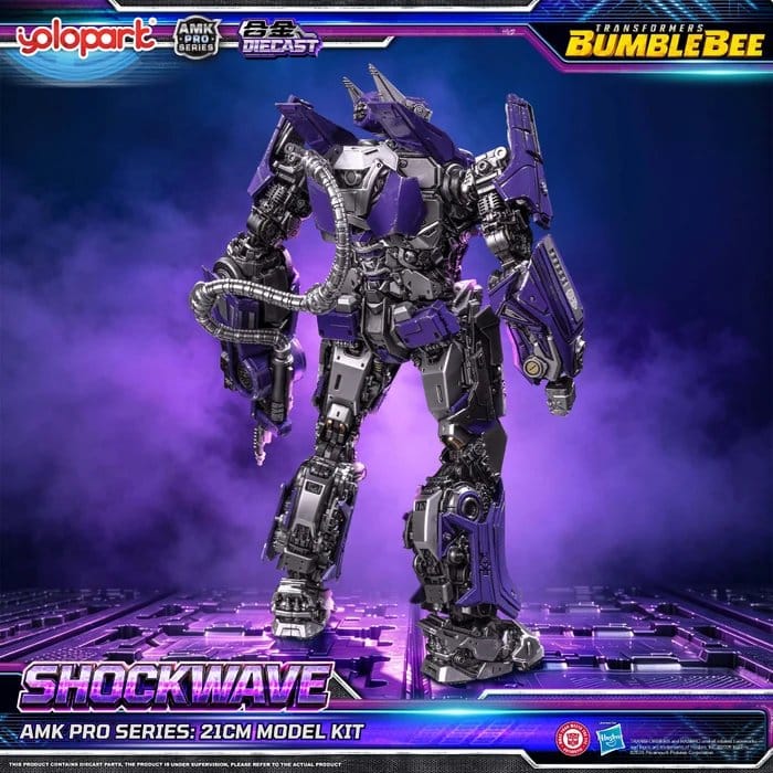 Transformers: Bumblebee the Movie AMK PRO Series Plastic Model Kit Shockwave 21 cm - Preorder - ETA: 25.01.2027