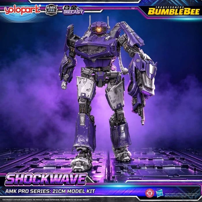 Transformers: Bumblebee the Movie AMK PRO Series Plastic Model Kit Shockwave 21 cm - Preorder - ETA: 25.01.2027