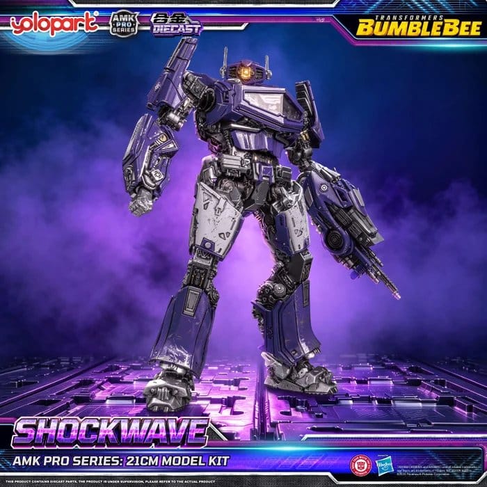 Transformers: Bumblebee the Movie AMK PRO Series Plastic Model Kit Shockwave 21 cm - Preorder - ETA: 25.01.2027