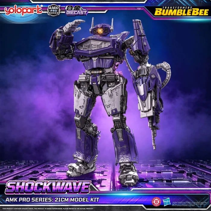 Transformers: Bumblebee the Movie AMK PRO Series Plastic Model Kit Shockwave 21 cm - Preorder - ETA: 25.01.2027