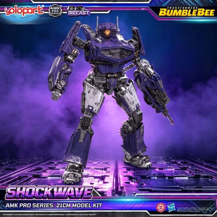 Transformers: Bumblebee the Movie AMK PRO Series Plastic Model Kit Shockwave 21 cm - Preorder - ETA: 25.01.2027