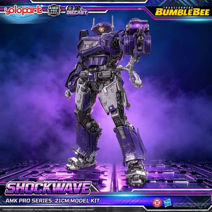 Transformers: Bumblebee the Movie AMK PRO Series Plastic Model Kit Shockwave 21 cm - Preorder - ETA: 25.01.2027