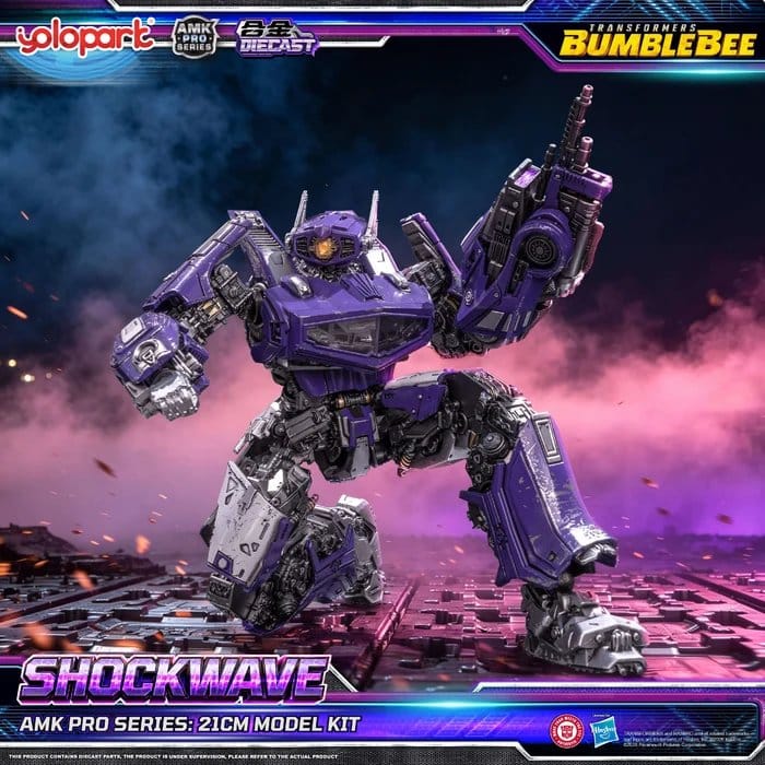 Transformers: Bumblebee the Movie AMK PRO Series Plastic Model Kit Shockwave 21 cm - Preorder - ETA: 25.01.2027