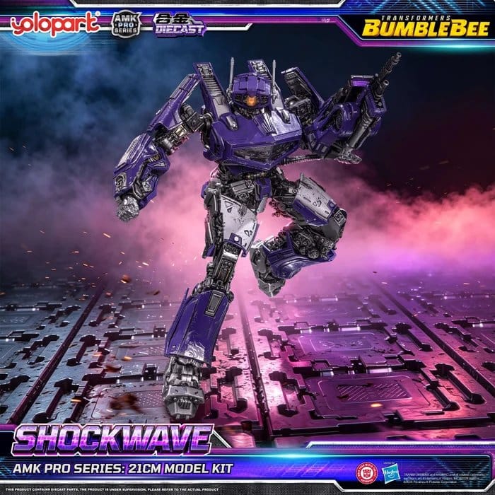 Transformers: Bumblebee the Movie AMK PRO Series Plastic Model Kit Shockwave 21 cm - Preorder - ETA: 25.01.2027