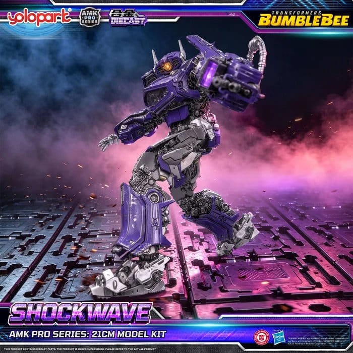 Transformers: Bumblebee the Movie AMK PRO Series Plastic Model Kit Shockwave 21 cm - Preorder - ETA: 25.01.2027