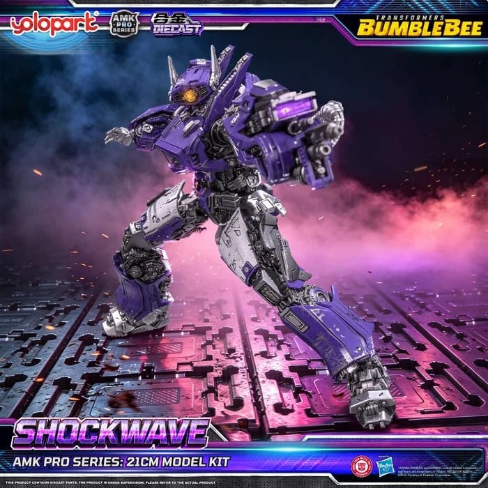 Transformers: Bumblebee the Movie AMK PRO Series Plastic Model Kit Shockwave 21 cm - Preorder - ETA: 25.01.2027