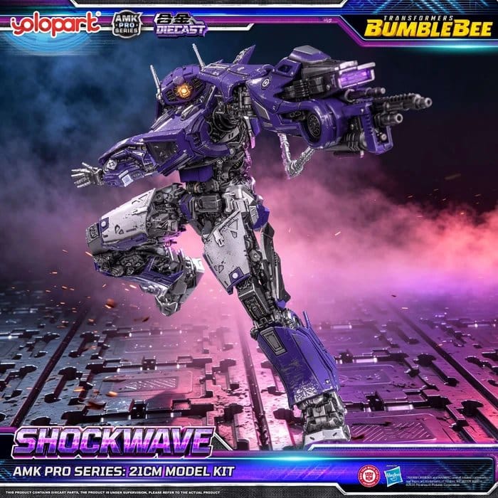 Transformers: Bumblebee the Movie AMK PRO Series Plastic Model Kit Shockwave 21 cm - Preorder - ETA: 25.01.2027